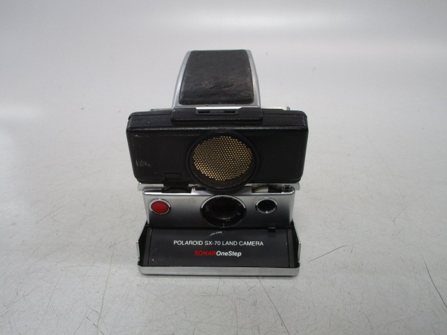 Camera, Polaroid SX 70 Lamd Camera Sonar One Step. Uses SX70 film ...